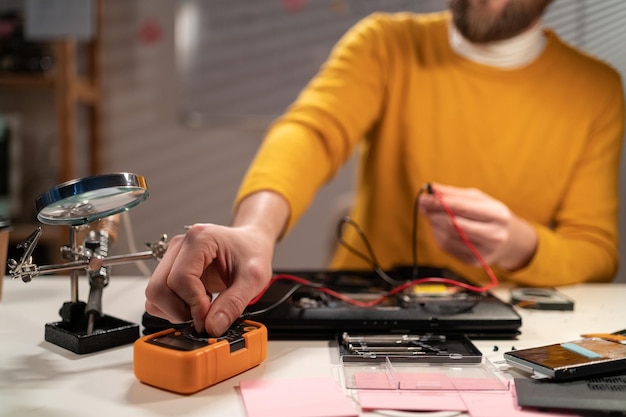 Repairing a Laptop