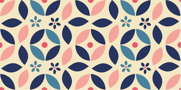 Retro Geometric Pattern