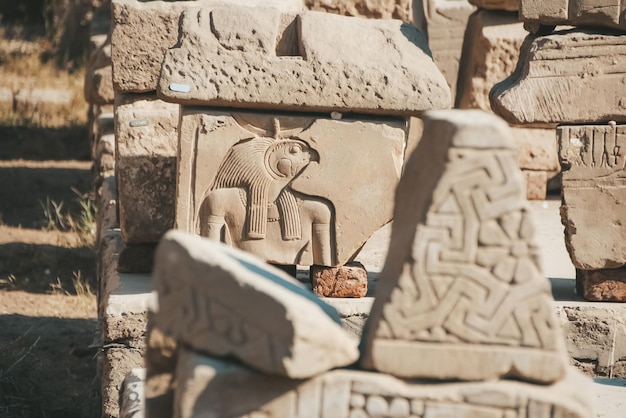 Ruins of the Egyptian Karnak Temple the largest openair museum in Luxor