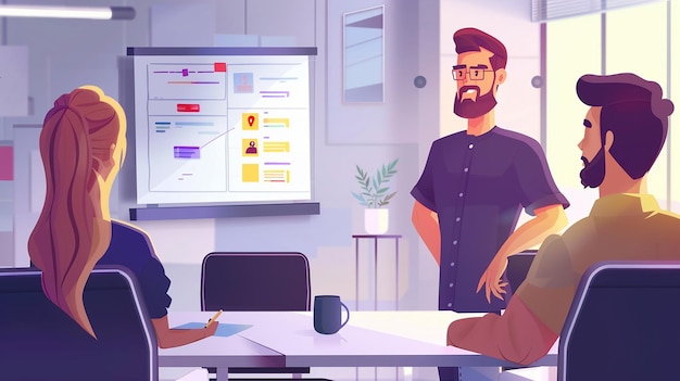 SaaS Product Manager Overseeing Development
