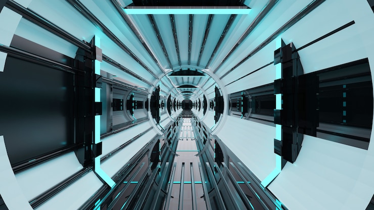 Foto sci-fi corridor room