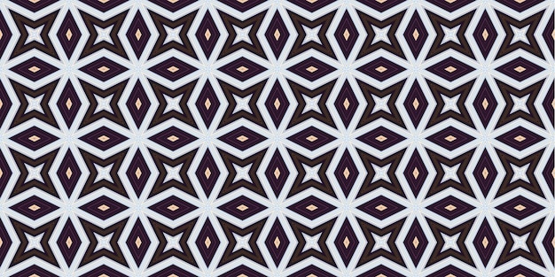 Seamless abstract patterns Background of rhombus and triangle patterns Star patterns Fashion trends