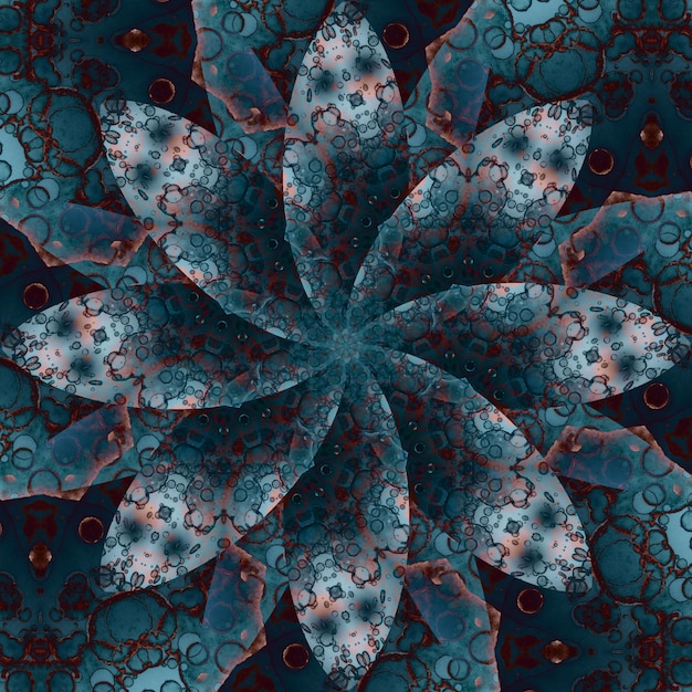 seamless abstract square pattern symmetrical round pattern authors patterns