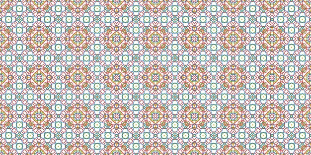 Seamless pattern on a white background Contemporary modern Ukrainian embroidery