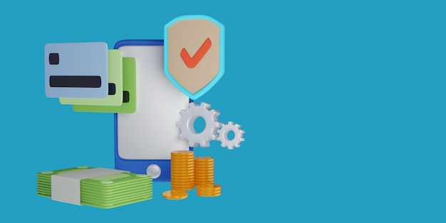 Secure bank transfers via mobile device, online payment