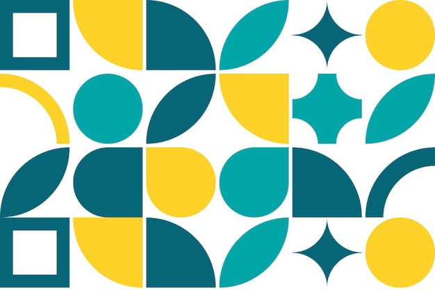 Set of geometrical shapes vectors