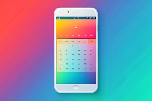 Soft color background Modern screen vector design for mobile app Soft color abstract gradients