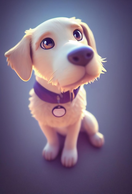 Søt Golden Retriever