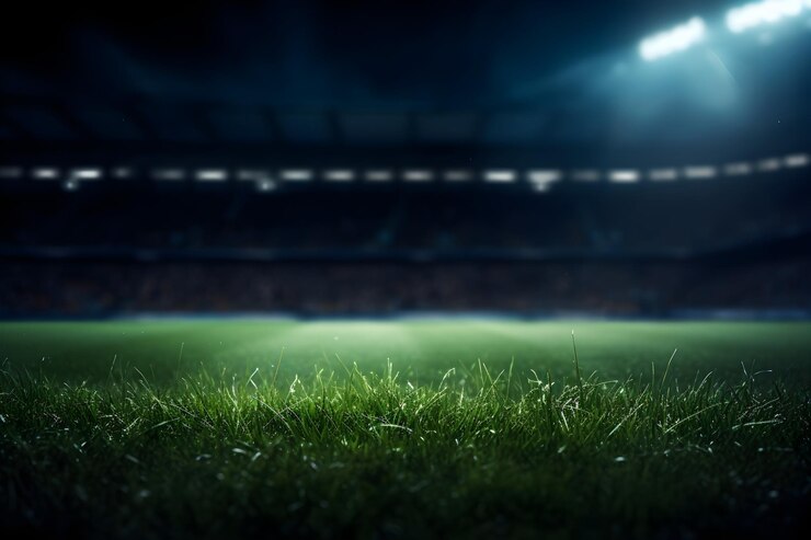 Foto stadium at night