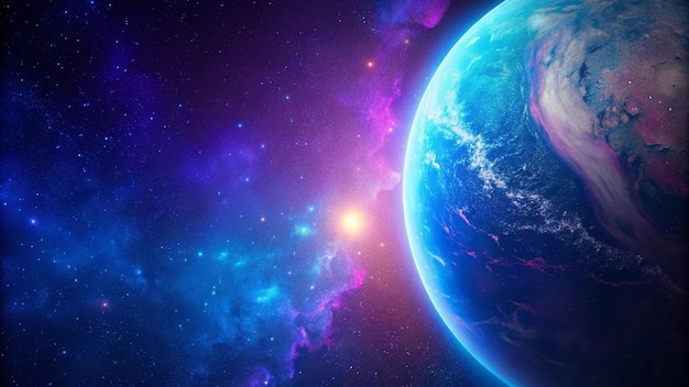 Stunning View of Earth from Space