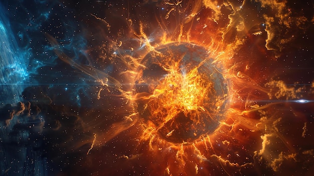 supernova wallpaper