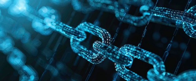 Technology Abstract Blockchain Encryption Technology Abstract Background