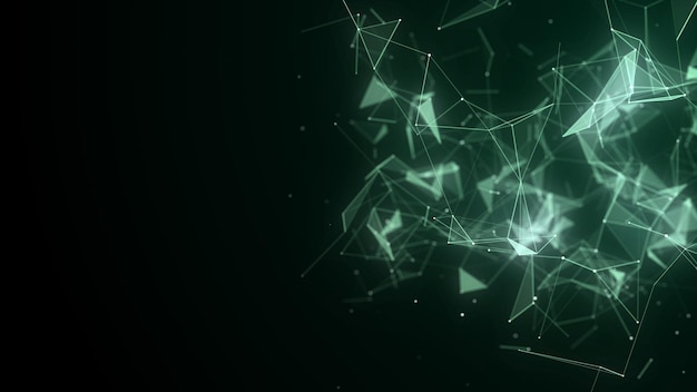 technology network connection artificial intelligence abstract business design futuristic grid