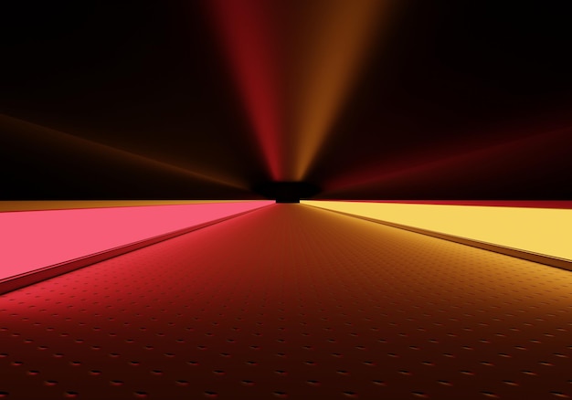 Technology Texture Gradient and Modern Gaming Background, 3D Abstract Illustration Rendering.