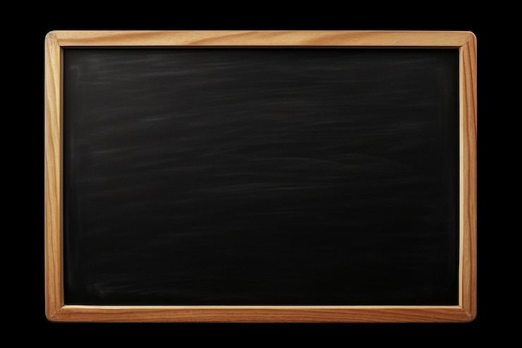 Foto the art of learning blackboard background