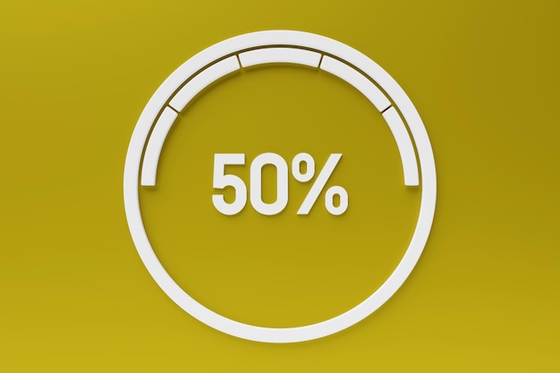 The crisis level measuring device icon Infographic gauge element 3d illustration