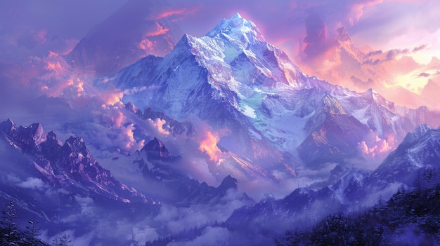 The Enchantment of Mountains and Valleys