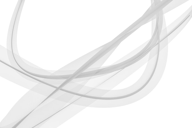 The transparent waving lines element backgrounds 3d rendering