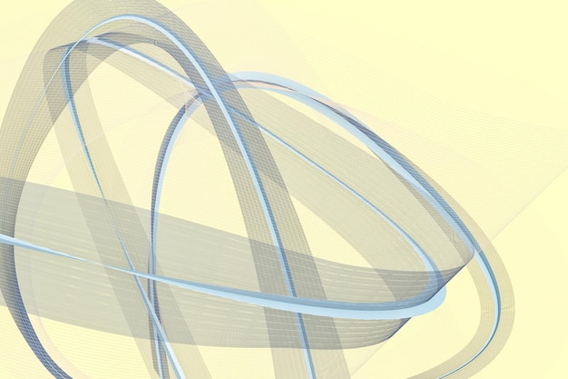 the transparent waving lines element backgrounds 3d rendering