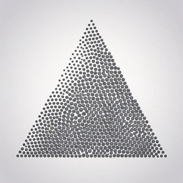 Triangle point clouds vector