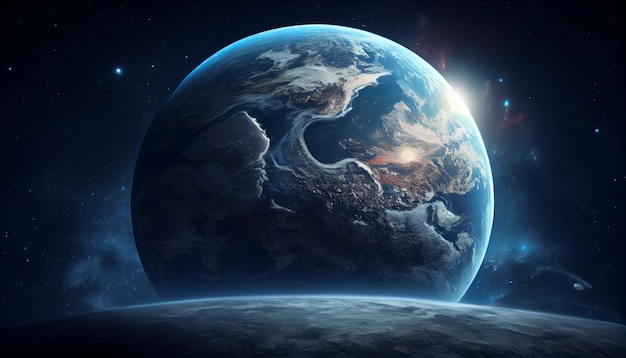 Utsikt over planeten - generativ AI