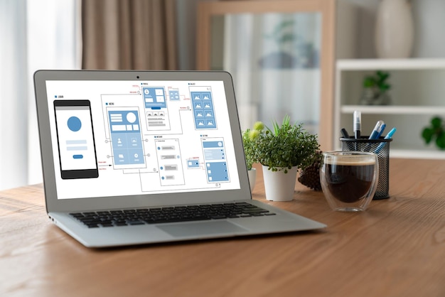 ux ui design process for modish mobile application and website