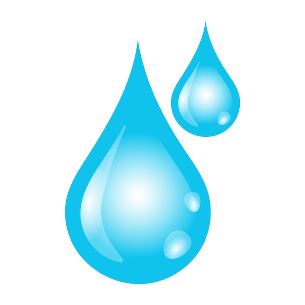 water drop vector illustration