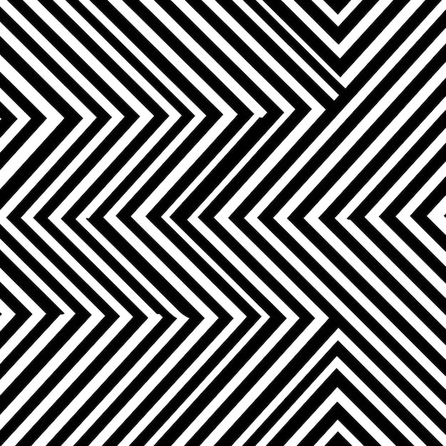 White Zig Zag Lines