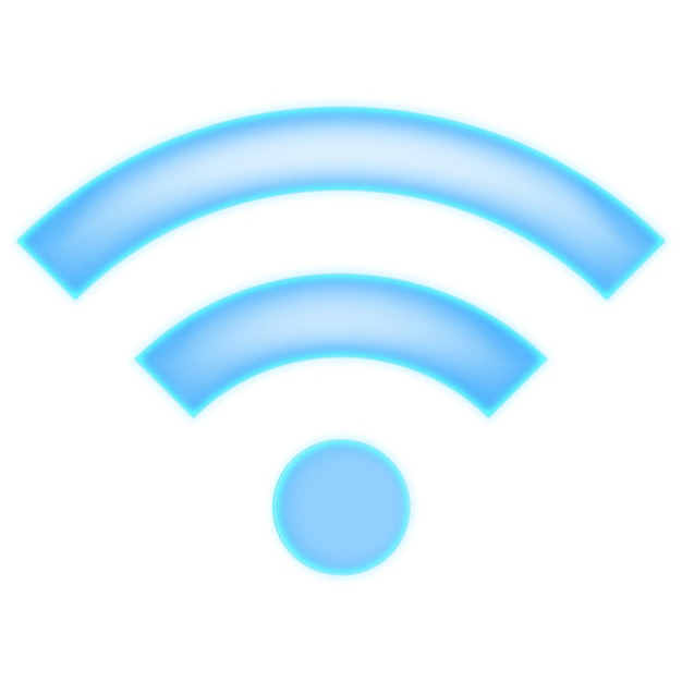 Wifi png blue icon transparent background