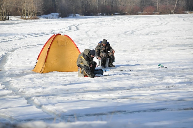 Winter fishing