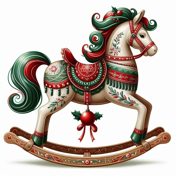 Wooden Rocking Horse