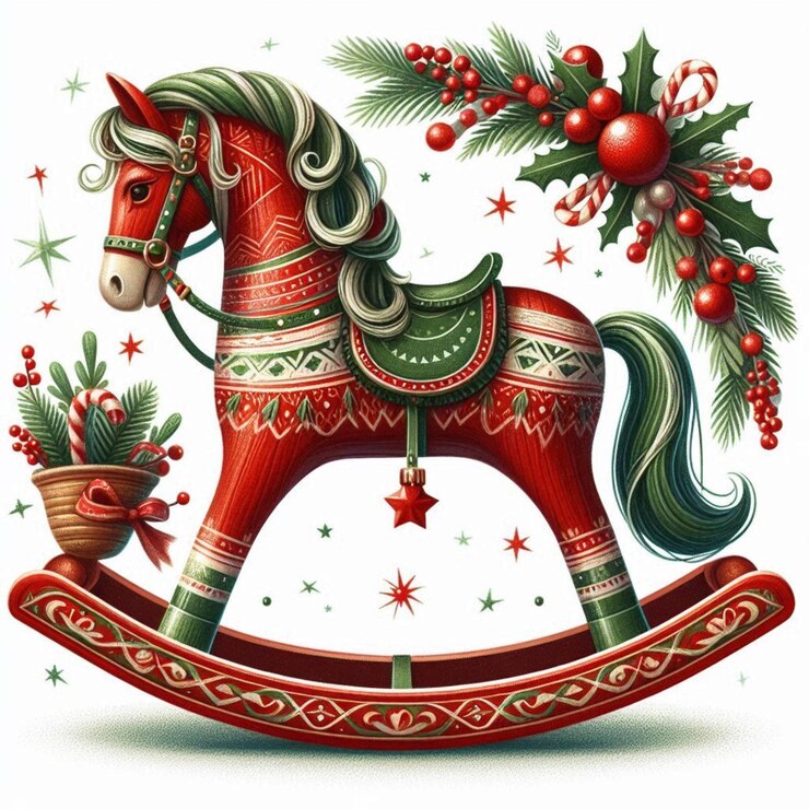 Wooden Rocking Horse