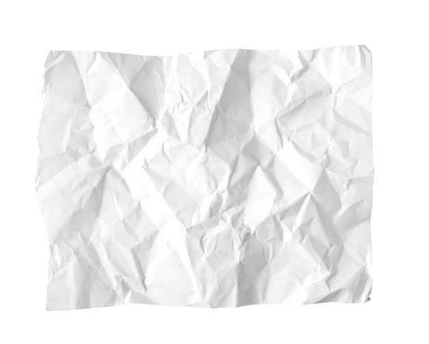 Wrinkled paper png sticker transparent background