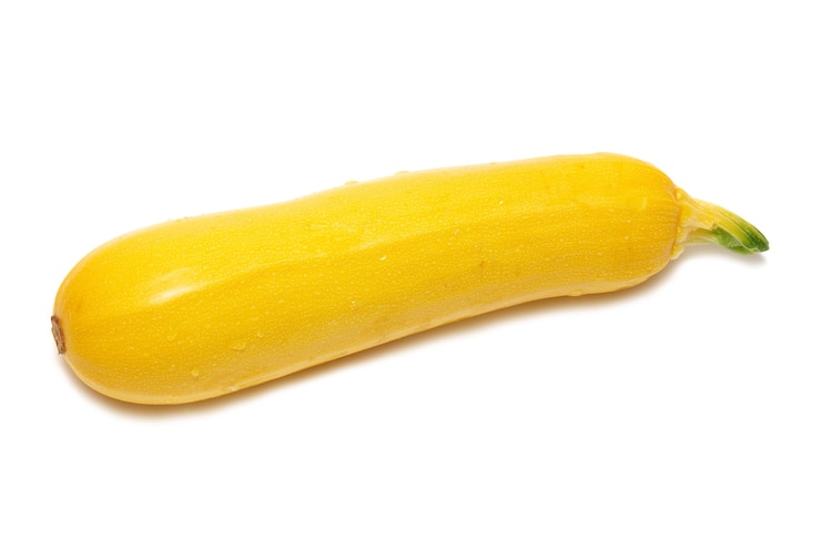 Foto yellow marrow isolated