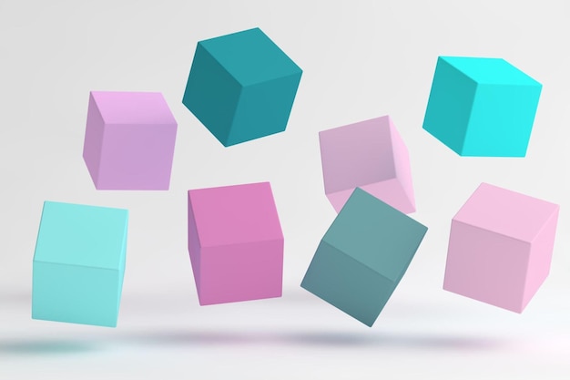 3D cubes