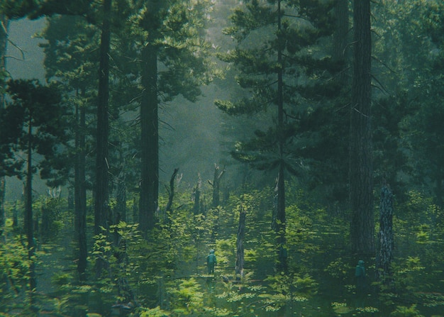 3d render surrealism illustrations film cinematic