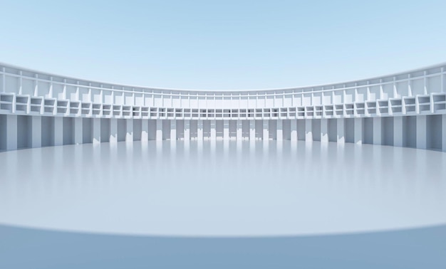 3D rendering exhibition background3D rendering exhibition background