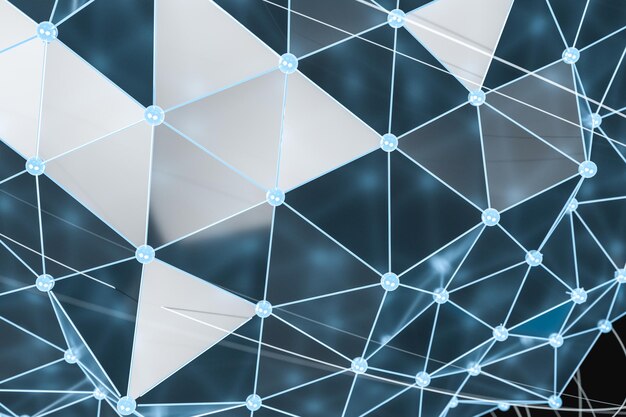 3d rendering global lines and triangle shapes