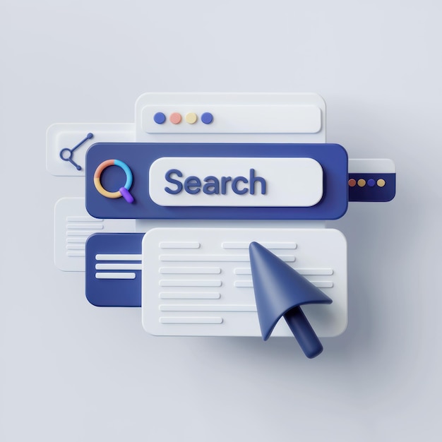 3D Search Interface