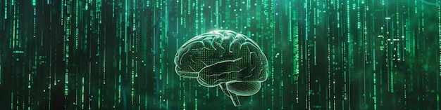 3D Visualization of The Matrixs Iconic Blue Code
