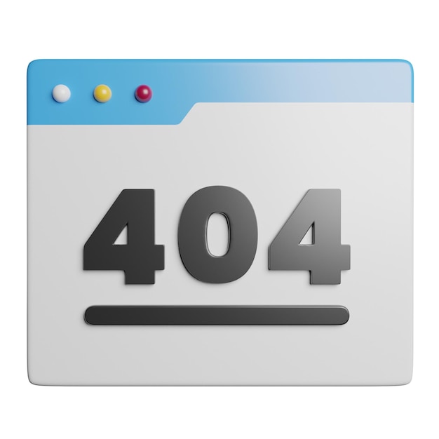 404 Error Warning