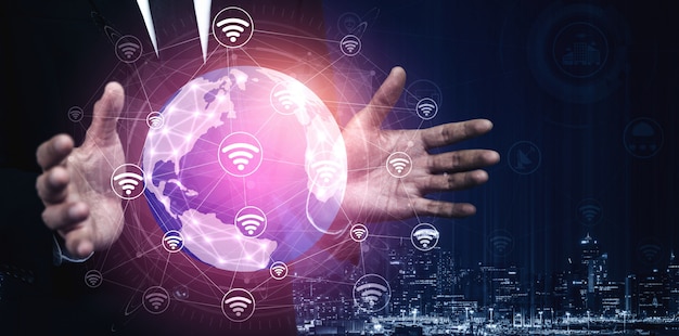 5G-kommunikationsteknologi i internetnetværk