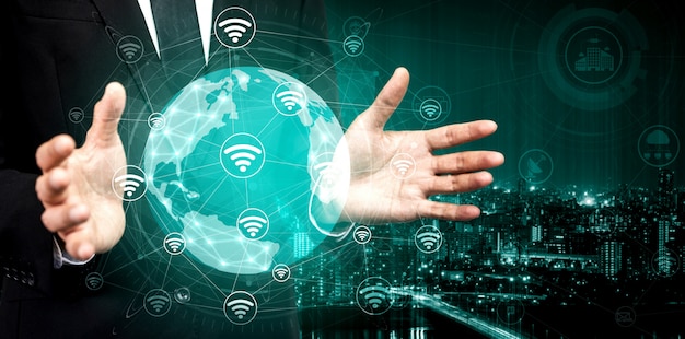 5G-kommunikationsteknologi i internetnetværk