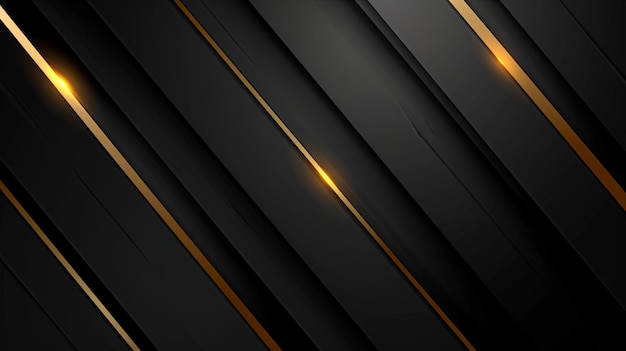 A black and gold striped background with a golden glow