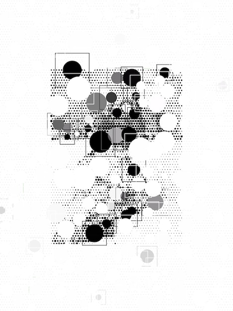 a black and white photo of a black and white abstract background