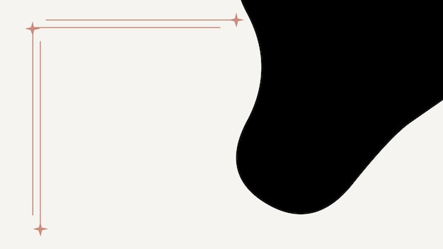a black circle with a line pointing to the right