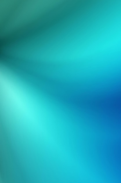 a blue and green abstract background with a light shining on it