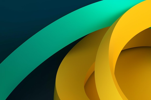 A blue and green background with a yellow ring that says'the word'on it '