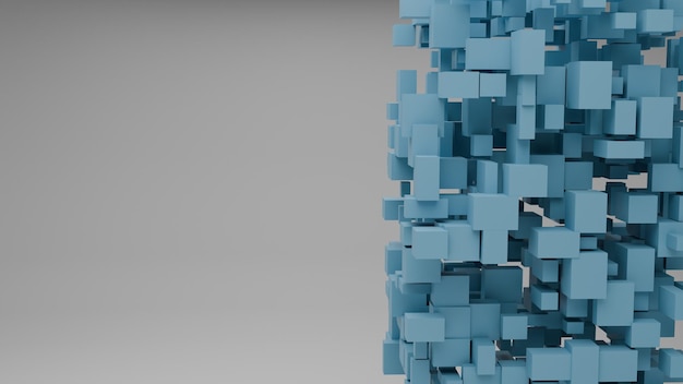 a blue cube made by the company of the blue one