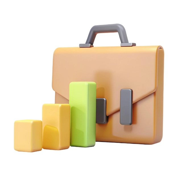 a brown suitcase with a handle that says quot the word quot on it